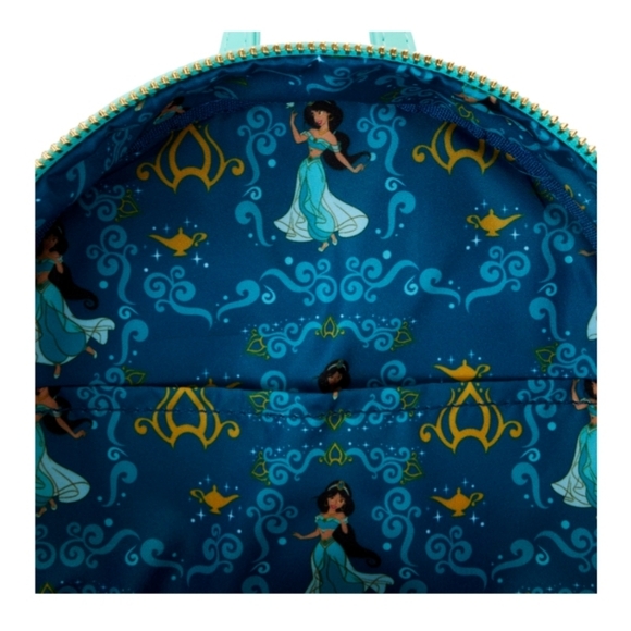 Loungefly Disney Princess Jasmine Lenticular Backpack 💙 - Picture 6 of 7